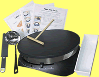 elektro Crpesbackgert 6 teilig 33 cm