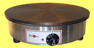Crpes elektro Backgert  1 Platte rund